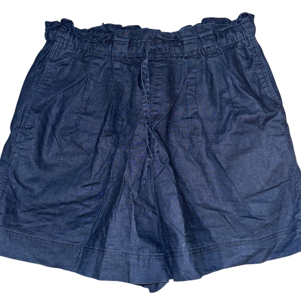 UNIQLO Elegant High Waist dark navy blue Women's Shorts size medium